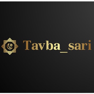 Telegram kanalining logotibi tavba_sari — Tavba sari