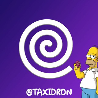 Логотип телеграм канала @taxidron — Яндекс еда /такси 50 %