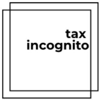 Логотип телеграм -каналу taxincognito — Податки інкогніто