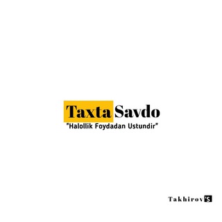 Telegram kanalining logotibi taxta_savdo — Taxta Savdo