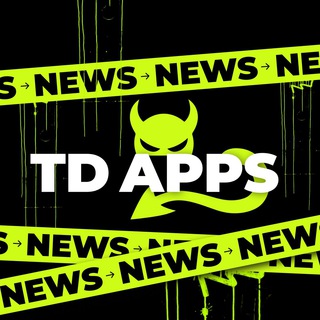 Логотип телеграм канала @tdapps_news — TD APPS I News 🗞