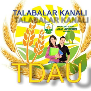 Telegram kanalining logotibi tdau_talabalari — TDAU talabalari