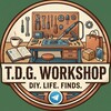 Логотип телеграм канала @tdgworkshop — T.D.G. Workshop