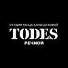 Логотип телеграм канала @tdsrechnoy — TODES I РЕЧНОЙ I ТАНЦЫ