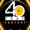 Логотип телеграм канала @te5tnet — 40 Team - Testnet/RetroDrop
