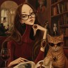 Логотип телеграм канала @teabags_and_books — Книжный дворик 🦇