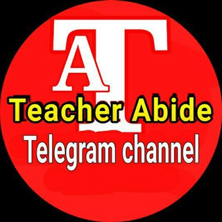 የቴሌግራም ቻናል አርማ teacher_abide_telegram_link — Teacher Abide