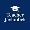 Telegram channel 🎓 Teacher Javlonbek 🎓 8.0 logo