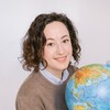 Логотип телеграм канала @teacher_nomad — 🌍 • teacher • nomad
