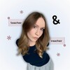 Логотип телеграм канала @teacherandreacher — Teacher & Reacher • Методика и дизайн