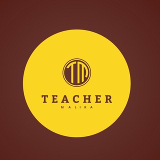 Telegram kanalining logotibi teachermalikaa — Teacher Malika