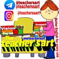 Logo saluran telegram teachersart — ☞Te@cher's @rt☜