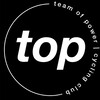 Логотип телеграм канала @teamofpower_cc — top / team of power cycling club