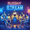 Логотип телеграм канала @teamruskiy — RUSSKIY STREAM