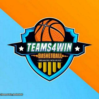 Logo saluran telegram teams4win_basketball — TEAMS4WIN🧿 BASKETBALL🏀