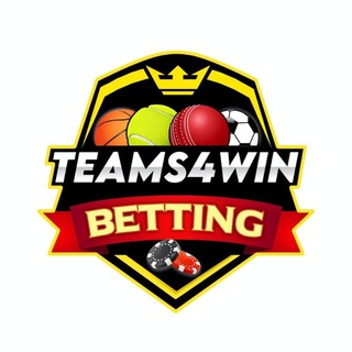 Logo of telegram channel teams4win_betting — TEAMS4WIN BETTING
