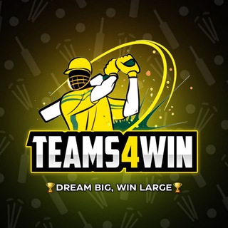 Telegram channel teams4win_fantasy_sports logo