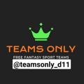 Logo de la chaîne télégraphique teamsonly_d11 - TEAMSONLY FREE 💯