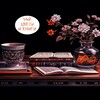 Логотип телеграм канала @teaplantsbooks — Чай, цветы и книги