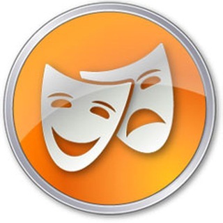 Telegram арнасының логотипі teatrlar — Əзіл-сықақ театрлар.
