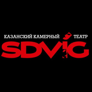 Логотип телеграм канала @teatrsdvig — Театр SDVIG