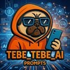 Логотип телеграм канала @tebe_tebe_ai — TEBE_TEBE_AI | ИИ | промпты