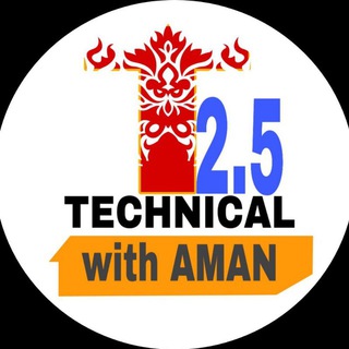 Logo of telegram channel tech25withaman — TECH 2.5 WITH AMAN
