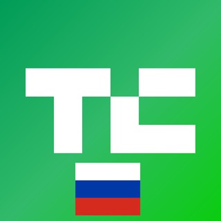 Логотип телеграм канала @techcrunch_rus — TechCrunch на русском - Новости стартапов и технологий