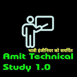 टेलीग्राम चैनल का लोगो technicalamit12345 — Amit Technical Study