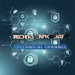 Logo saluran telegram techno_apk_ios — Techno_Apk_ios