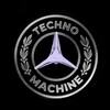 Логотип телеграм канала @technomachine_neorave — Техно машина