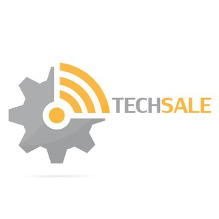 Логотип телеграм канала @techsale_uz — TECHSALE ✓