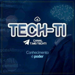 Logotipo do canal de telegrama techti - TECH-TI