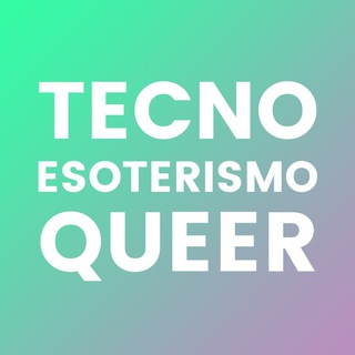 Logotipo del canal de telegramas tecnoesoterismoqueer - Escuela Secundaria Técnica Aaron Swartz No. 27