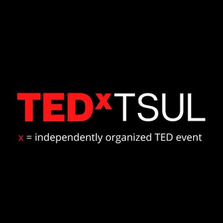 Logo of telegram channel tedxtsul — TEDxTSUL