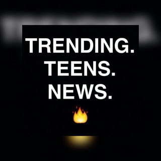 Logo of telegram channel teenstrendingnews — Teens trending news
