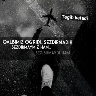 Telegram kanalining logotibi tegib_ketadii — 💔🥀𝗧𝗲𝗴𝗶𝗯 𝗞𝗲𝘁𝗮𝗱𝗶 😉☝️