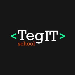 Telegram kanalining logotibi tegitschool — TegIT school