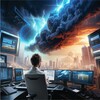 Логотип телеграм канала @tehnoshtormm — ТехноШторм
