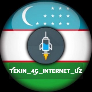 Logo saluran telegram tekin_4g_internet_uz — 🌐 TEKIN INTERNET