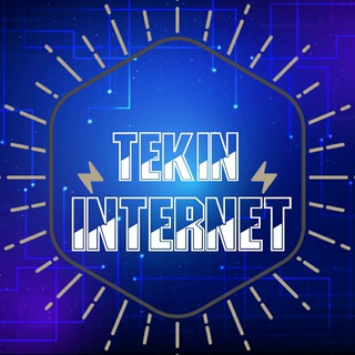 Telegram kanalining logotibi tekin_internet_offical — TEKIN INTERNET