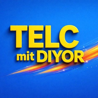 Telegram kanalining logotibi telc_prufung — TELC mit DIYOR