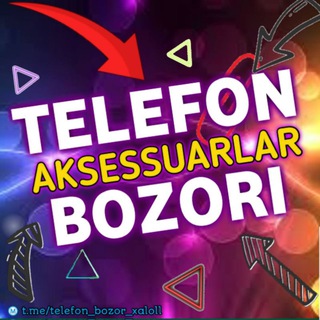 Telegram kanalining logotibi telefon_bozor_xaloll — 📲 TELEFON 📱 AKSESSUARLAR 🔌 BOZORI🤝