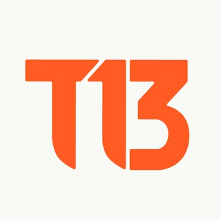 Logotipo del canal de telegramas teletrece - T13