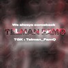 Логотип телеграм канала @telman_famq — Питак Тельманских💮