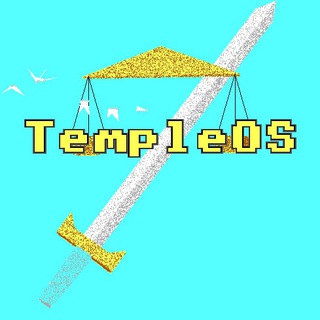 Logo of telegram channel temple_os — Temple OS