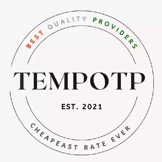 Логотип телеграм -каналу tempotp_service — TEMPOTP WEBSITE