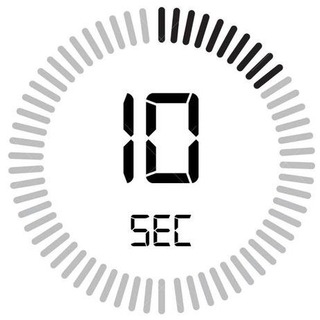 Логотип телеграм -каналу ten_sec — 10 sec