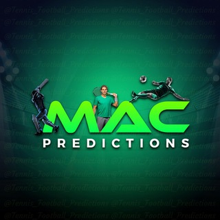 Logo of telegram channel tennis_football_predictions — Mac Predictions ™ 🍏 Football Tennis Cricket