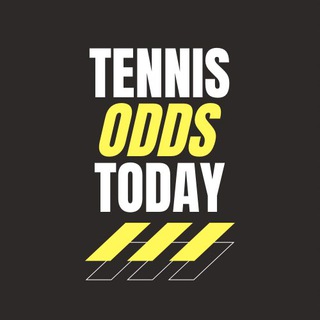 Logo of telegram channel tennisoddstoday — TennisOddsToday